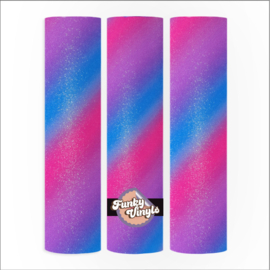 funcky shimmer rainbow blue pink