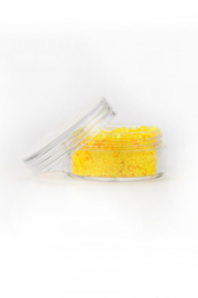 Chunky glitter 8 ml. fluorecent yellow