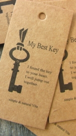 label My Best Key