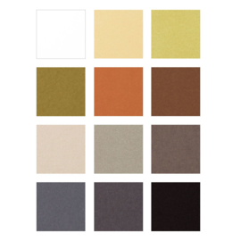 florence cardstock smooth A4 | earth tones