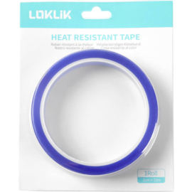 LOKLiK Sublimatie - hittebestendige tape - Blauw
