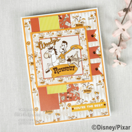 Toy Story 8x8 Inch Card Making Pad