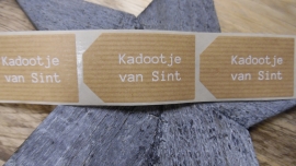 etiketten kraft | kadootje van sint