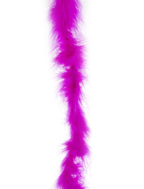 marabou boa | fuchsia