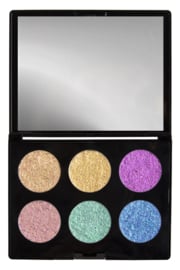 PXP pressed chrome eYeshadow palette 2,4 g/kleur