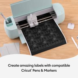 Cricut • Smart Vinyl Permanent Joy 14x33cm 4 sheets (Writable Black)