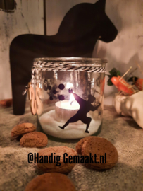 3-dlg set theelichtjes sinterklaas