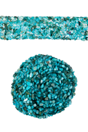 Strasspatches/lint blauw