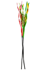 Deco takken rood/geel/groen