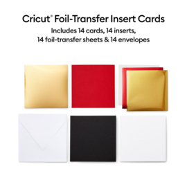 cricut foil insert cards Royal flush S40