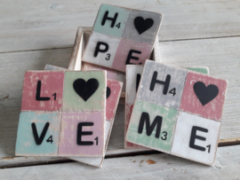 houten onderzetters | hope love home