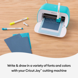 cricut joy opaque gelpens 1,0 mm | geel wit blauw