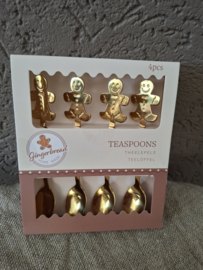 gingerbread theelepels / koffielepels