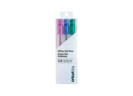 Cricut Joy ™ Glittergelpennen, 0,8 mm roze, blauw, groen