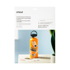 cricut printable waterproof sticker | wit