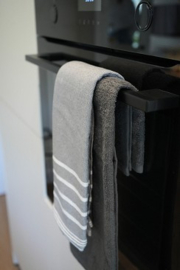 keuken handdoek: grijs