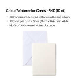 cricut watercolor cards | R40