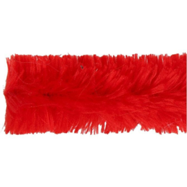 chenille rood 3 cm dik