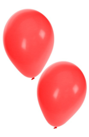 pro quality ballonnen | ROOD 100 stuks