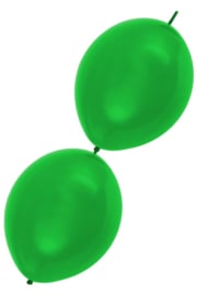 doorknoopballon groen