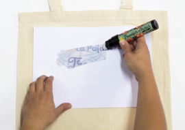 Transfer marker rechte brede punt