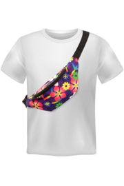 Heup tasje Flower power