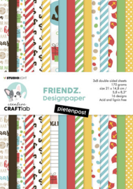 friendz paper pad | sinterklaas