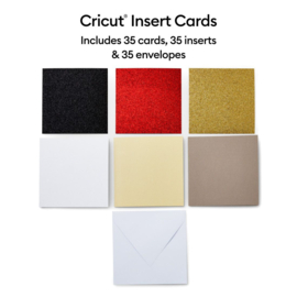 cricut insert cards, Glitter en Glam Sampler - S40 (35 ct)