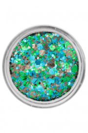 PXP pressed chunky glitter cream costa verde 10 ml