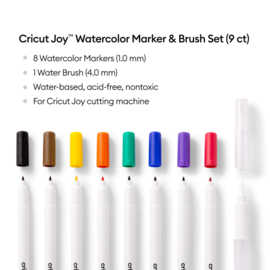 Cricut Joy™ Set watercolor marker + brush set (9 Stk.)