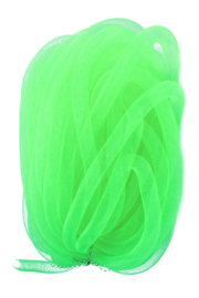 decoslang tube 16 mm neon groen 2,5 mtr
