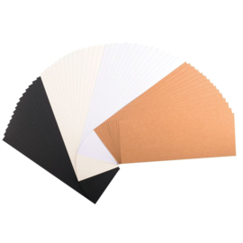 Florence • Cardstock papier Glad 11,4x30,5cm Neutral
