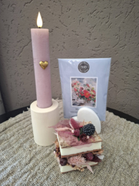 kaarsen pin hartje