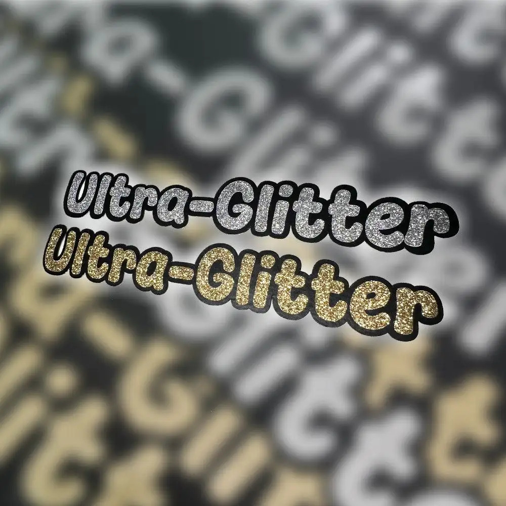 superior ultra glitter vinyl goud