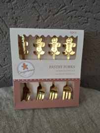 gingerbread gebaksvorkjes