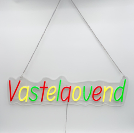 led neon VASTELAOVEND met timer