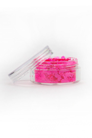 Chunky glitter 8 ml. fluorecent pink