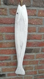 houten vis white