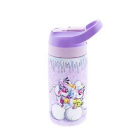 Diddl rvs drinkfles lila
