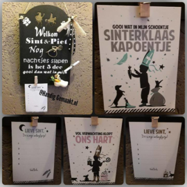 D.I.Y. PAKKET aftelbord/wensbord