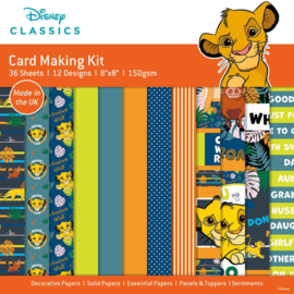 The Lion King 8x8 Inch Card Making Kit