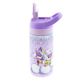 Diddl rvs drinkfles lila