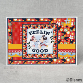 Mickey & Minnie Mouse 8x8 Inch Card Making Pad