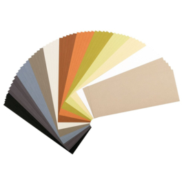 Florence • Cardstock papier Glad 11,4x30,5cm Earth tones