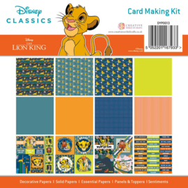 The Lion King 8x8 Inch Card Making Kit