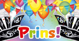 wenskaart  prins met twee steken