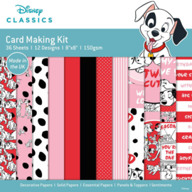 101 Dalmatians 8x8 Inch Card Making Kit