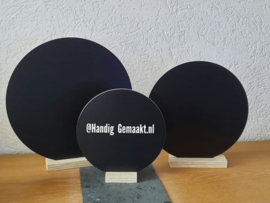 houten voetje / standaard voor cirkel of geurzakjes