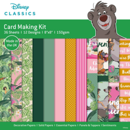 The Jungle Book 8x8 Inch Card Making Kit