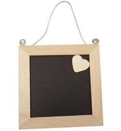 frame schoolbord met hartje